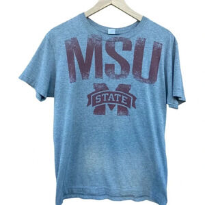 New Agenda By Perrin MSU Mississippi State University Bulldog T-shirt, Medium